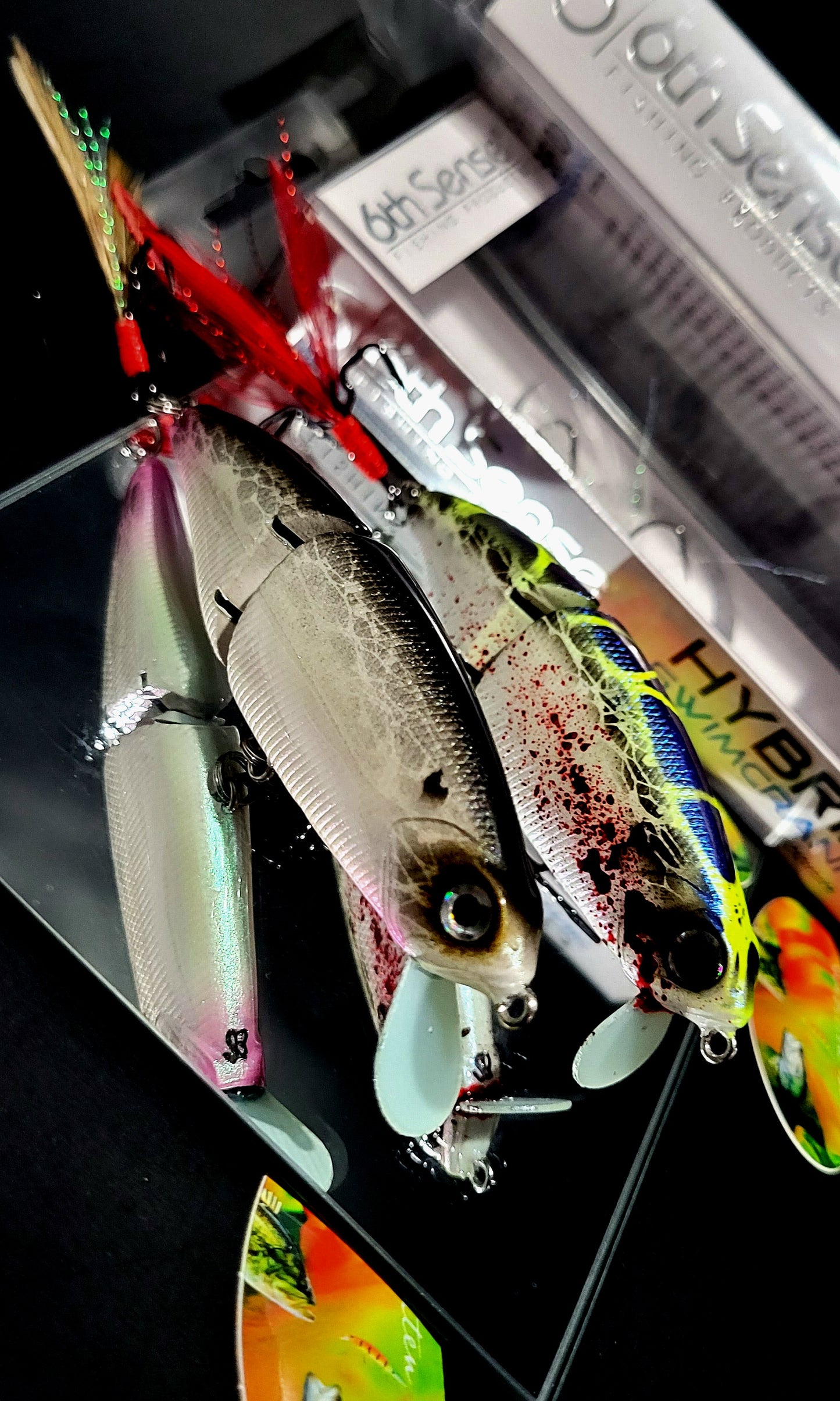 "Breaking Shad/Just Shad" 6th Sense Hybrid Swim-Crank Set