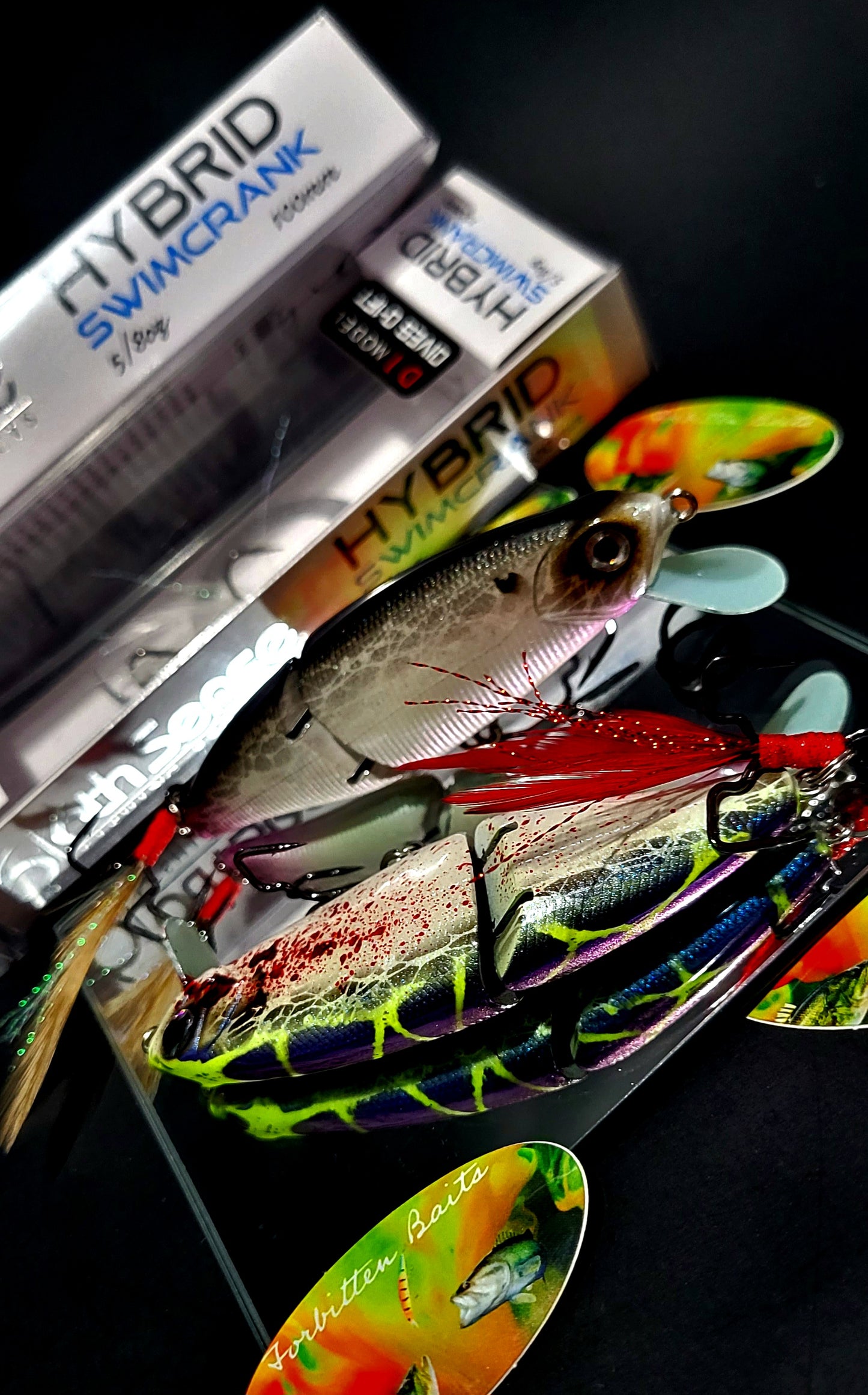 "Breaking Shad/Just Shad" 6th Sense Hybrid Swim-Crank Set