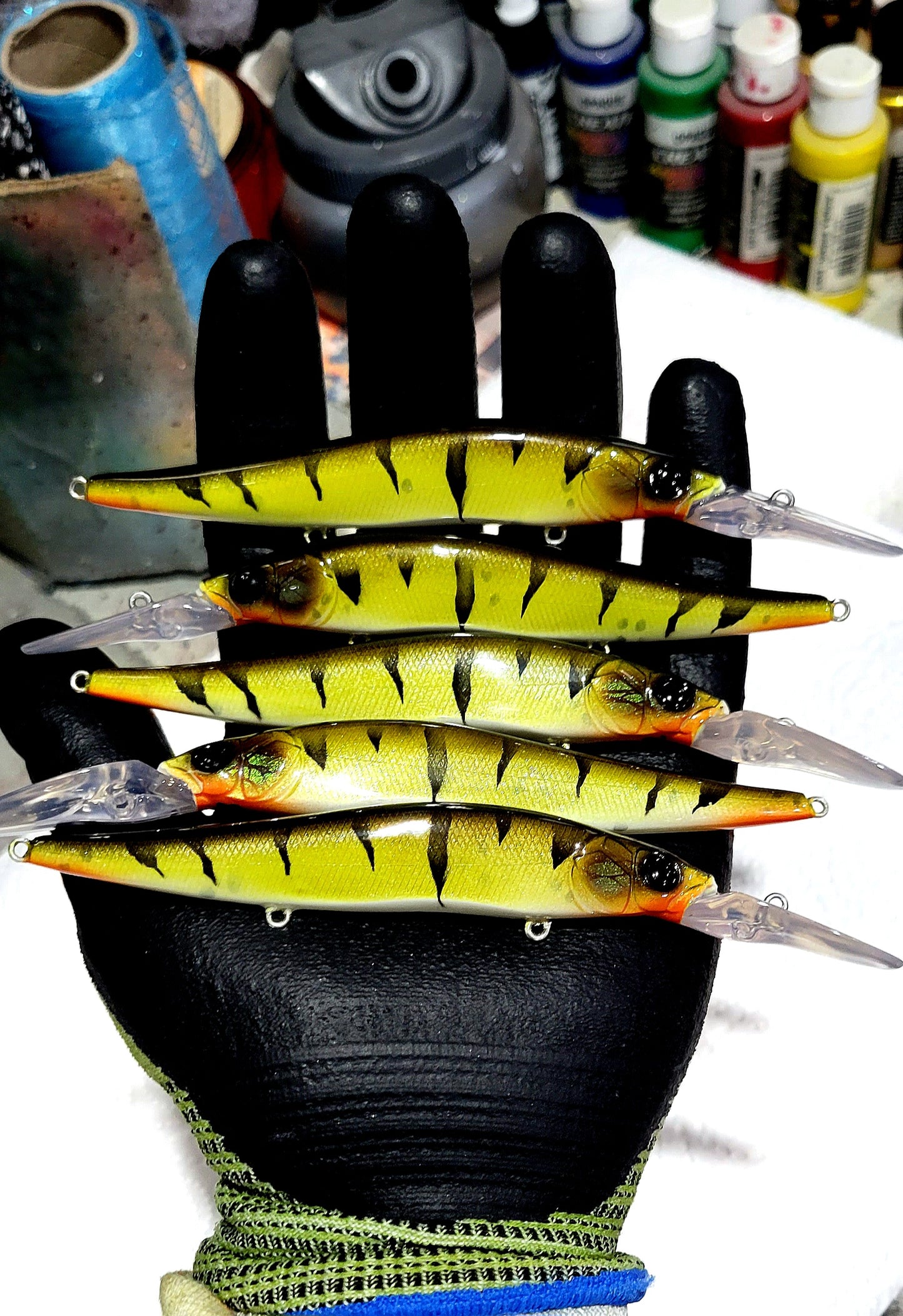 "Yellow Perch" M.B. Vision 110+2 k.o's (suspending)